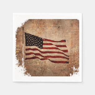 American Flagga Pappersservett