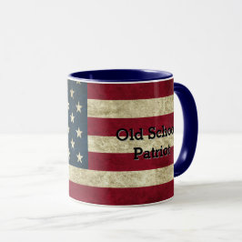 American Flagga Patriotic Coffee Mugg
