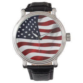 American Flagga Patriotic Independence day Armbandsur