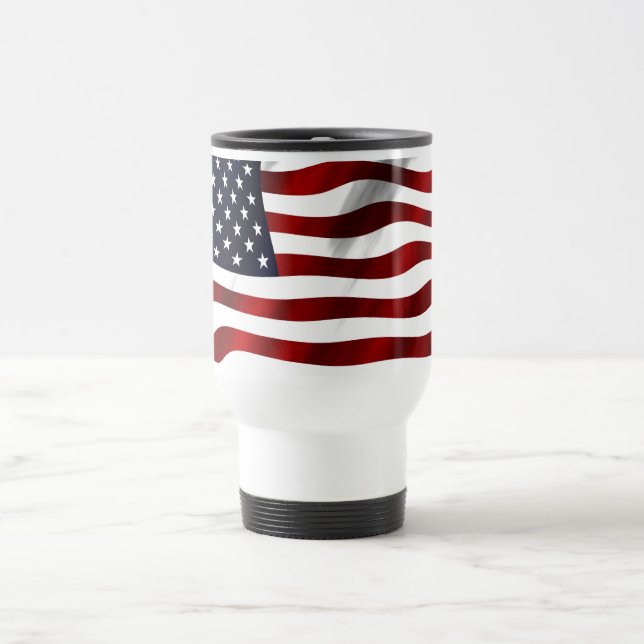 American Flagga Patriotic Independence day Resemugg (Center)