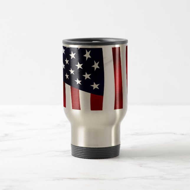 American Flagga Patriotic Independence day Resemugg (Center)