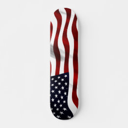 American Flagga Patriotic Independence day Skateboard Bräda 20,5 Cm