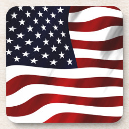 American Flagga Patriotic Independence day Underlägg