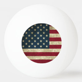 American Flagga Ping Pong Boll