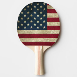 American Flagga Ping Pong Paddle Pingisracket