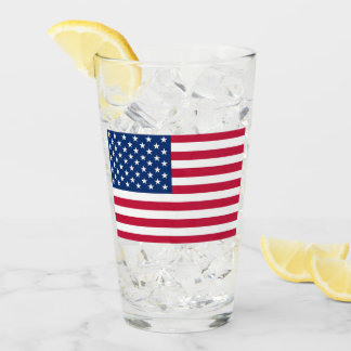 American Flagga - Pint Glass Glaskopp