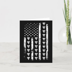 American Flagga Pizza Food USA Patriotism Patriot  Kort