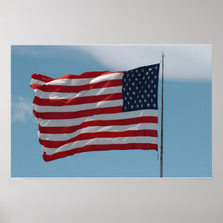 AMERICAN FLAGGA POSTER