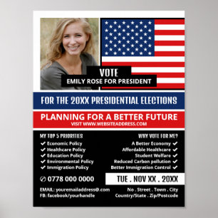 American Flagga, Public Campaigner Advertising Poster