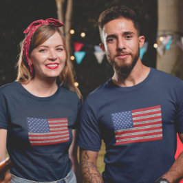 American Flagga Quilt Bible Verse T Shirt