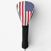 American Flagga Red White & Blue Golf Head Cover