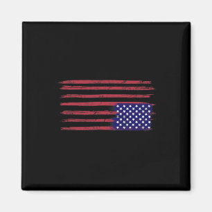 American Flagga Resist upp och ned USA Magnet