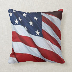 American Flagga Reversible Pillow Kudde