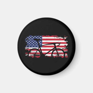 American Flagga Road Biking Cycling Apparel - Bicy Magnet