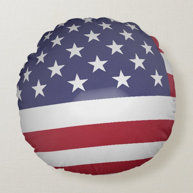AMERICAN FLAGGA RUND KUDDE (Framsidan)