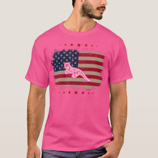 American Flagga Salamander T Shirt