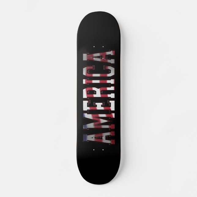 American Flagga Skate Board (Framsida)
