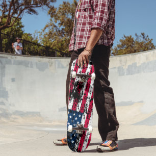 American Flagga Skateboard