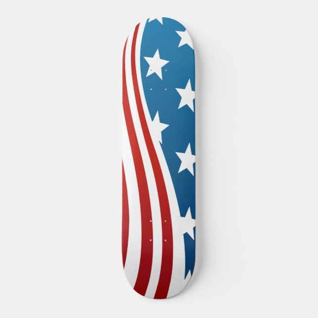 American Flagga Skateboard (Framsida)