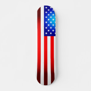 American Flagga Skateboard Deck