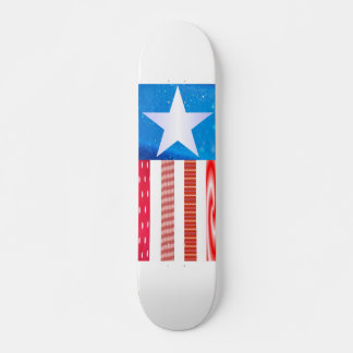 American Flagga-Skateboard Skateboard Bräda 20 Cm
