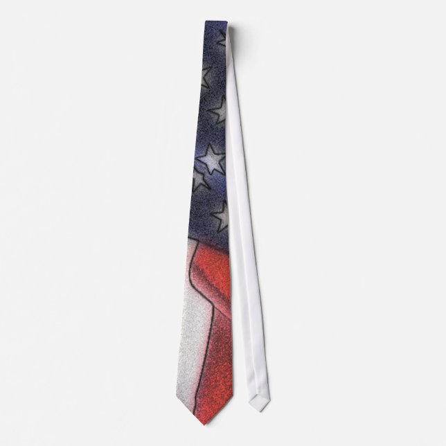American Flagga Sketch Tie Slips (Framsida)