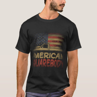 American Flagga Square Body - American Squarebody T Shirt