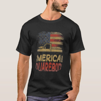 American Flagga Square Body American Squarebody Tr T Shirt