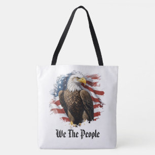 *~* American Flagga Stars AP27 Eagle Patriotic Tygkasse
