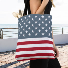 American Flagga Stars och stripes Patriotic Tygkasse