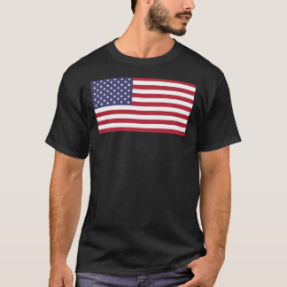 american flagga Sticker T Shirt