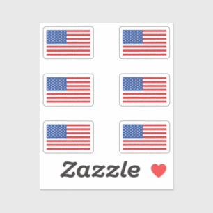 American Flagga Stiker Flagga Klistermärken