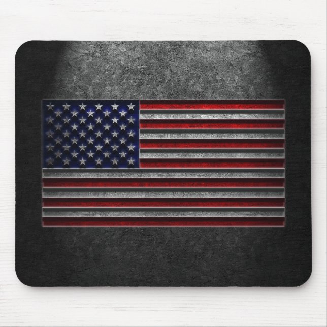 American Flagga Stone Struktur Musmatta (Framsidan)