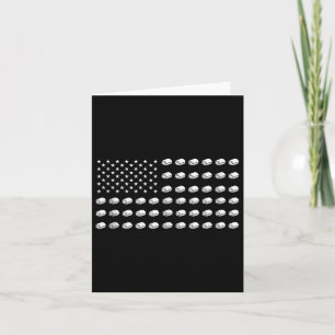 American Flagga Sushi Food Usa Patriotism Patriot Kort