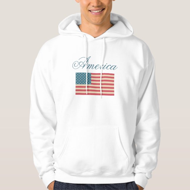 American Flagga Sweatshirt (Framsida)