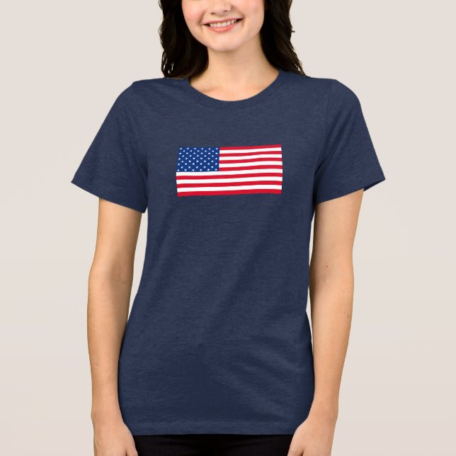 American Flagga T-Shirt (Framsida)