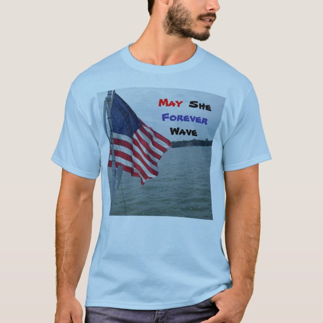 AMERICAN FLAGGA T SHIRT (Framsida)