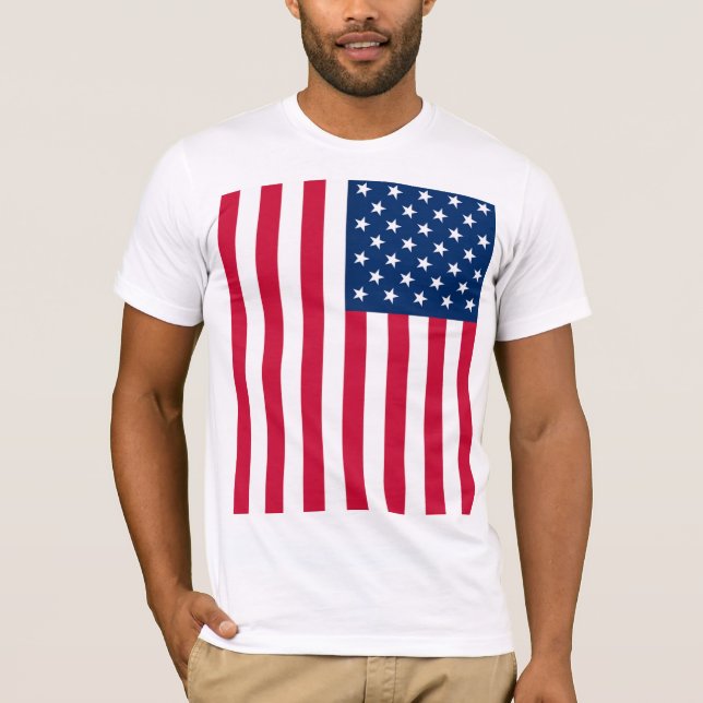 American Flagga T-Shirt USA (Framsida)