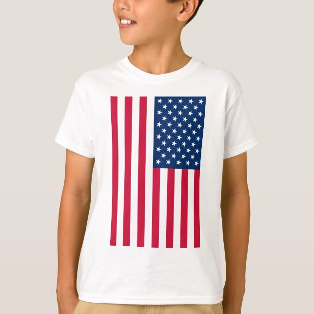 American Flagga T-Shirt USA (Framsida)