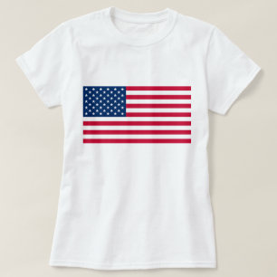 American Flagga T-Shirt - USA - Patriotic
