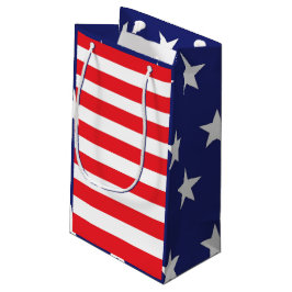 American Flagga Theme Gift Bag Red White och Blue