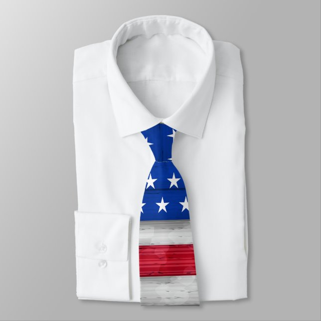 American Flagga Tie Slips (Bunden)