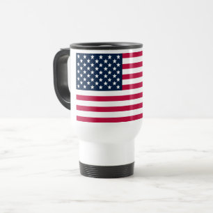 American Flagga Travel/Commuter Mugg