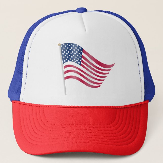 AMERICAN FLAGGA TRUCKERKEPS (Framsida)