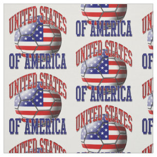 American Flagga United Stater fotbolls-Ball Mönst Tyg