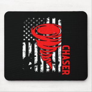 American Flagga United Stater Tornado Storm Chaser Musmatta
