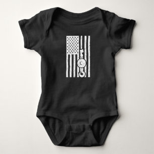 AMERICAN FLAGGA US FLAGGA Crane Operator Twing Las T Shirt