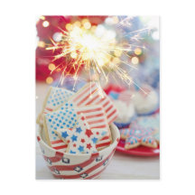 American Flagga-vykort