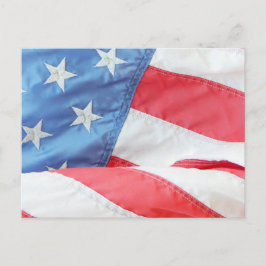 American Flagga-vykort Vykort