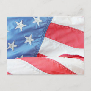 American Flagga-vykort Vykort